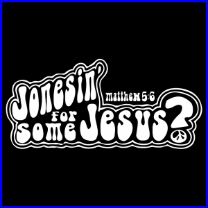 Jonesin for Jesus Icon-Blue